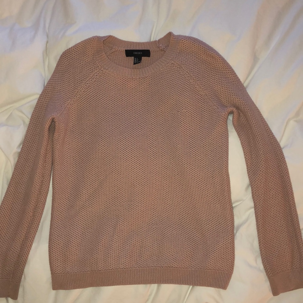 Light pink sweater!